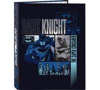 Classeur à anneaux Batman Legendary bleu marine A4 26.5 x 33 x 4 cm