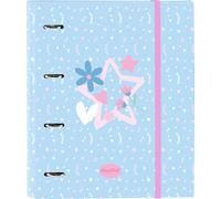 Classeur à anneaux BlackFit8 Smile 27 x 32 x 3,5 cm