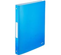 Classeur À Anneaux Bleu Métallisé