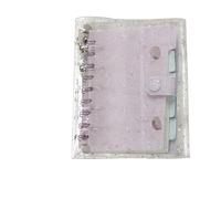 Classeur à anneaux, cahier à feuilles lâches avec dossier, porte-stylo de cartes portable pour journaux, rubans adhésifs, billets, école, bureau, enseignants, étudiants