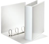 Classeur à anneaux de présentation Esselte Essentails Largeur du dos : 85 mm A4 blanc 4D Ring