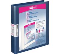 Classeur à anneaux de présentation Veloflex VELODUR 4143150 A4 4-Rg 25mm bleu