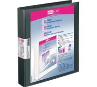 Classeur à anneaux de présentation Veloflex VELODUR 4143180 A4 4-Rg 25mm sw
