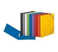 Classeur à anneaux easyorga, a4, colorspan-carton, jaune herlitz 11255486 G