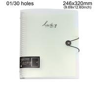 Classeur À Anneaux, Format A4/B5/B4, Rechargeable, 1 Pièce, Agenda, Journal, Bloc-Notes, Fournitures Scolaires Et De Bureau,