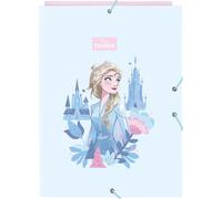 Classeur à anneaux Frozen Ice magic bleu A4 26 x 33.5 x 2.5 cm