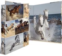 Classeur à anneaux HERMA "Animals" Chevaux DIN A4 2 anneaux Mécanisme