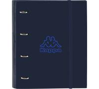Classeur Safta Kappa Blue Night 4 Anneaux 35 Cm Avec 100 Feuilles A4 - Idéal Pour Enfants De Différents Âges