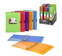 Classeur À Anneaux Polypropylène Dune A4+ 4/40mm Caoutchouc Bleu Carchivo