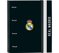 Classeur à anneaux Real Madrid C.F. Blanc Gris 27 x 32 x 3.5 cm