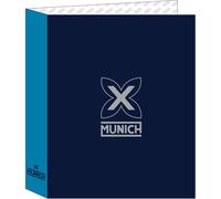 Classeur À Anneaux Safta Avec Dos Large 4X35Mm Munich "Nautic" Appareil À Anneaux Safta