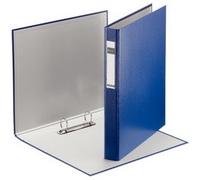 Classeur à anneaux standard, A4+, bleu, mécanisme de