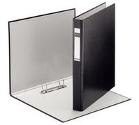 Classeur à anneaux standard, A4+, noir, mécanisme à