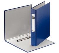 Classeur à anneaux standard, A5, bleu, mécanisme à 2
