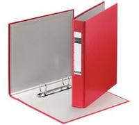 Classeur à anneaux Standard, A5, rouge, mécanisme à 2