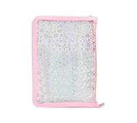 Classeur à anneaux transparent rechargeable - Album autocollant A5 à fermeture éclair, classeur transparent, çlasseur ţransparent, système de stockage de collection d'autocollants A5 rechargeable, cla