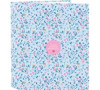 Classeur à anneaux Vicky Martín Berrocal Paraíso Bleu Rose A4 27 x 33 x 6 cm