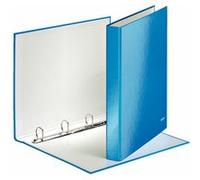 Classeur à anneaux WOW, A4, en carton solide, bleu,