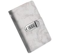 Classeur à argent pour économies Album de rangement avec verrou à code 3 | Classeur d'épargne, carnet de budget pour espèces timbres billets tiroir biblioth
