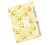 Classeur à fleurs extensible 6 poches format lettre organisateur de documents trieur dossiers décoratifs