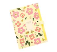 Classeur à fleurs extensible 6 poches format lettre organiseur organiseur trieur PP classeurs