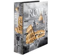 Classeur à levier à motifs 'Rome', A4, dos: 70 mm