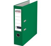 Classeur à levier A4 Centra, semi-plastique, dos 7,5 cm, avec rail, vert