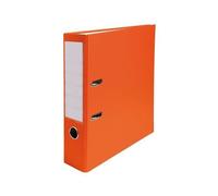 Classeur À Levier A4 - Dos 80 Mm - Coloris Orange
