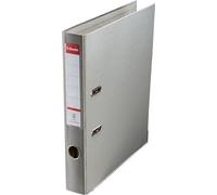 Classeur à levier A4 en polypropylène Economy - dos 5 cm / gris