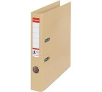 Classeur à levier A4 Esselte No.1 Power Naturele, tout plastique, dos 5 cm, sable