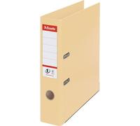 Classeur à levier A4 Esselte No.1 Power Naturele, tout plastique, dos 7,5 cm, crème