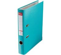 Classeur à levier A4 Polypropylène économique - dos 5 cm / turquoise