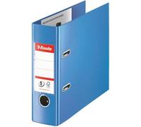 Classeur à levier A5 Esselte No.1 Power Vivida, paysage, tout en plastique, dos 7,5 cm, bleu