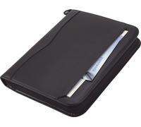 Classeur à levier Alassio "REGGIO" DIN A4 imitation cuir noir
