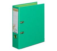 Classeur à levier carton recyclé Exacompta Forever dos 8 cm bicolore vert