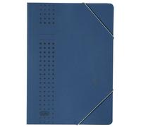 Classeur à levier ELBA chic en carton A4 bleu foncé