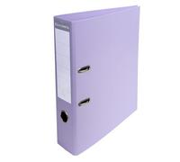 Exacompta Classeur à levier A4 Dos 70 mm Carton recouvert PVC Lilas