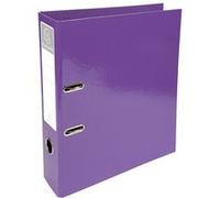 Exacompta Classeur à levier A4 Prem'Touch IDERAMA – Dos 70 mm, mécanique 75 mm – Violet