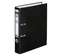 Classeur à levier Leitz 180° plastique dos 5 cm noir