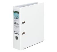 Classeur à levier Leitz 180° plastique dos 8 cm blanc