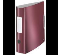 Classeur à levier Leitz Active Style 180° dos 80mm capacité 500 feuilles A4 PP/polyfoam avec fermeture élastique