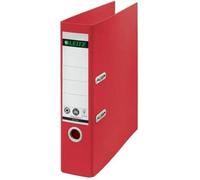 Classeur À Levier - Leitz - Lot De 10 - Recyclé - A4 - Dos De 80 Mm - Rouge