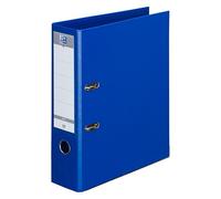 Classeur à levier Oxford plastique dos 8 cm A4 - bleu