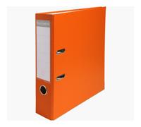 Classeur à levier polypropylène dos de 75mm - Orange