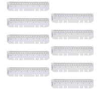 Classeur à marqueurs de page, intercalaire, 6, A6looseleaf ruler | Classeur de marqueurs de page, diviseur de pages pour planificateurs de journaux, règle de marque-page à 6 trous,