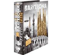 Classeur à motifs HERMA "Barcelona" DIN A4 largeur du dos : 70 mm