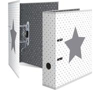 Classeur à motifs HERMA "Stars", pointillés blancs, DIN A4