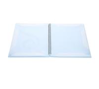 Classeur à Musique A4 Bleu en PP et Alliage D’aluminium Réutilisable | Partitions et Mémos, Usage en Cours ou Voyage, Adapté Musiciens et Orchestre
