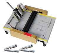 Classeur à papier pour A3, A4, A5, agrafeuse, se replie jusqu'à 14 feuilles, pour bureau, fabrication de livrets, imprimerie