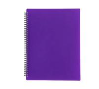 Classeur à partitions de musique A4 taille musique partition papier feuille Note Document fichier organisateur stockage dossier support étui 20 Pages maison bureau papeterie(PURPLE)